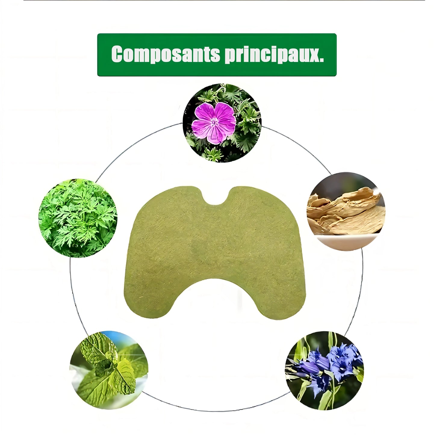 60 Patchs aux herbes naturelles bénéfique pour les articulations.